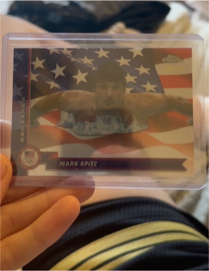 2024 Topps Chrome U.S. Olympic & Paralympic Team and Hopefuls #137 Mark Spitz — front