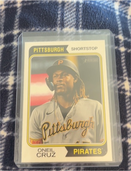 2023 Topps Heritage #252 Oneil Cruz — front