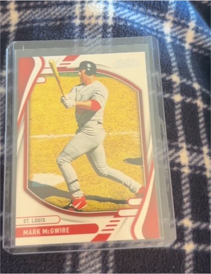 2022 Panini Absolute Baseball #80 Mark McGwire — front