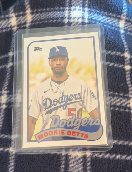 2023 Topps Archives 1989 Topps Doubleheaders #89DH-8 Mookie Betts — front
