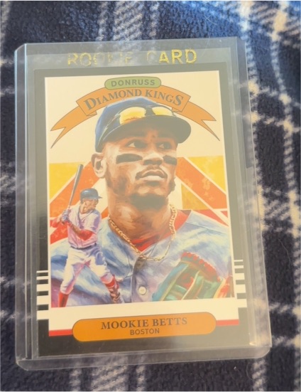 2019 Donruss Diamond Kings #1 Mookie Betts — front