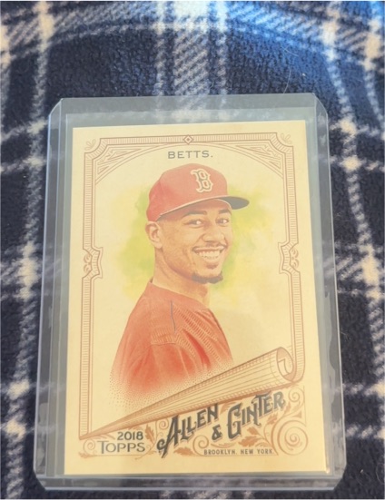 2018 Topps Allen & Ginter #245 Mookie Betts — front