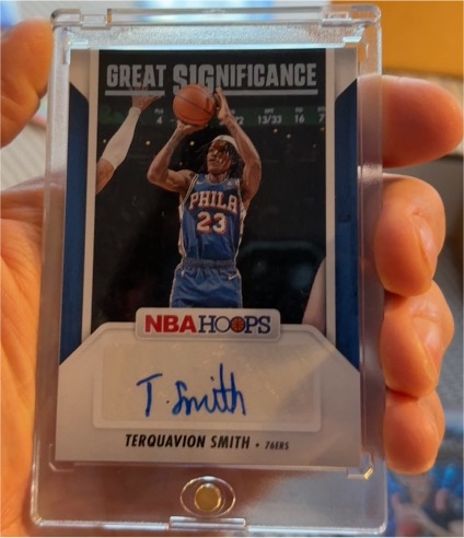 2024-25 Panini NBA Hoops #GS-TSP Terquavion Smith — front