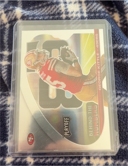 2021 Panini Playoff #BTN-GKI George Kittle — front