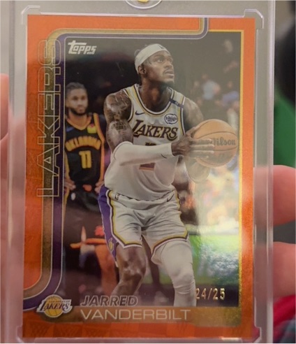 2025 Topps #24 Jarred Vanderbilt — front