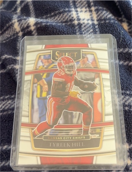 2021 Panini Select #18 Tyreek Hill — front