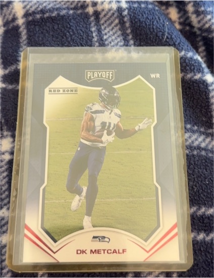2021 Panini Playoff #197 DK Metcalf — front