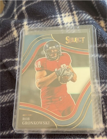 2022 Panini Select Draft Picks #180 Rob Gronkowski — front