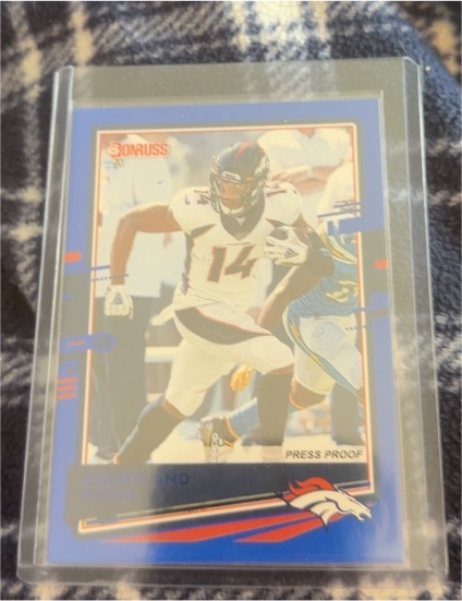 2020 Panini Donruss #92 Courtland Sutton — front