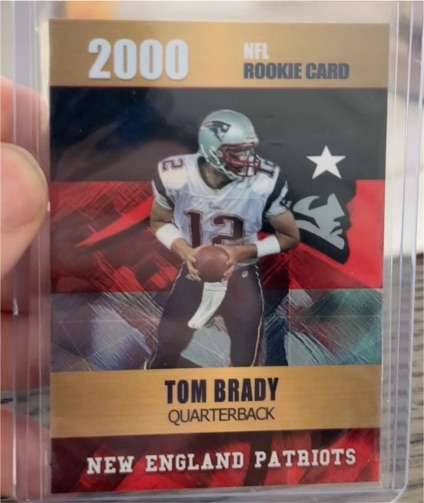 2000 Rookie Phenoms #12 Tom Brady — front