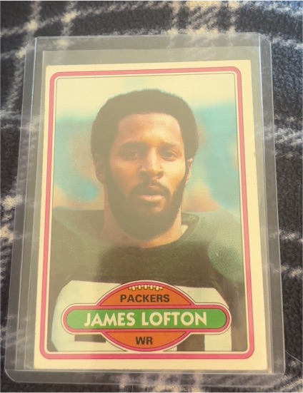 1980 Topps #78 James Lofton — front