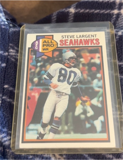 1979 Topps #198 Steve Largent — front