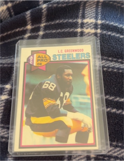 1979 Topps #255 L.C. Greenwood — front