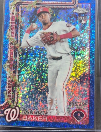 2025 Topps Chrome #231 Darren Baker — front