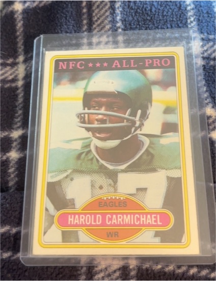 1980 Topps #420 Harold Carmichael — front