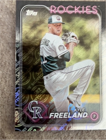 2024 Topps Series 1 #198 Kyle Freeland — front
