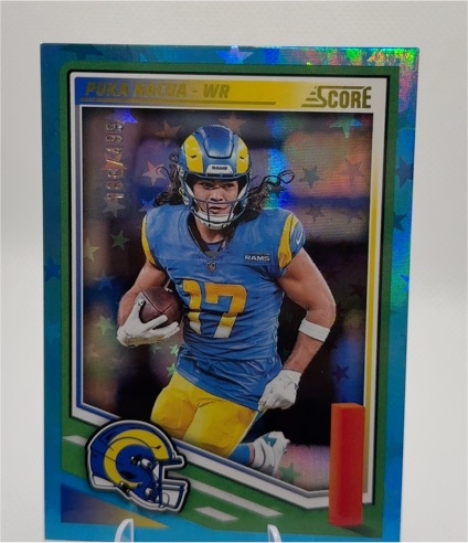 2025 Panini Score #120 Puka Nacua — front