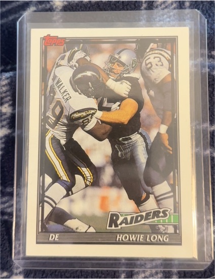 1991 Topps #95 Howie Long — front