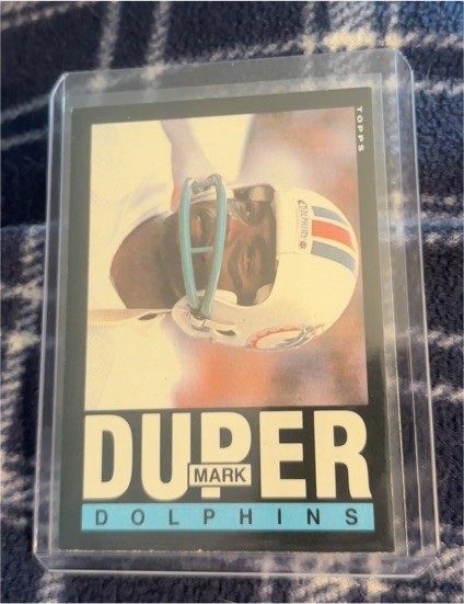 1985 Topps #310 Mark Duper — front