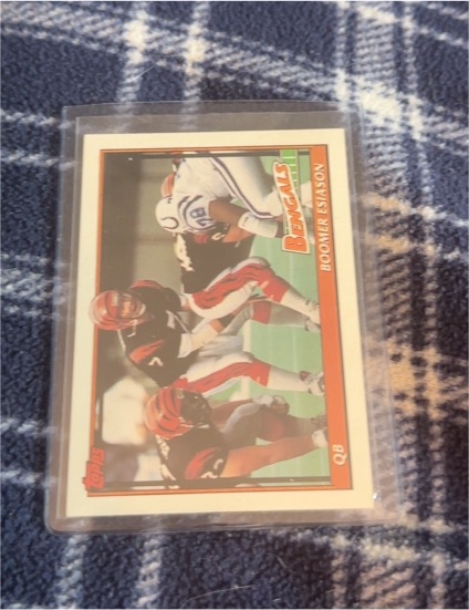 1991 Topps #248 Boomer Esiason — front