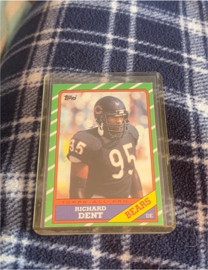 1986 Topps #19 Richard Dent — front