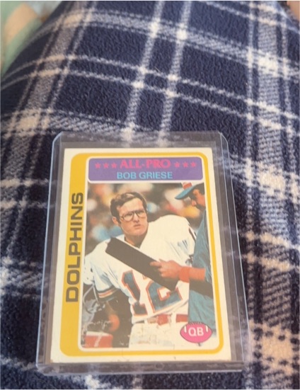 1978 Topps #120 Bob Griese — front