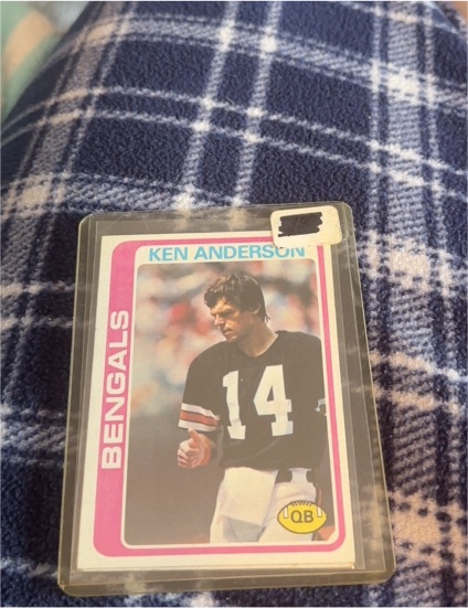 1978 Topps #205 Ken Anderson — front