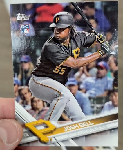 2017 Topps #30 Josh Bell — front