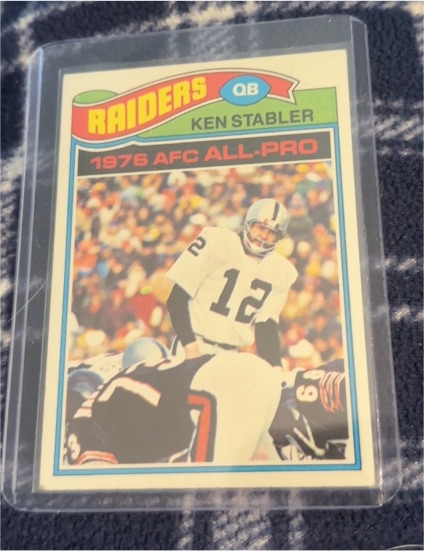 1977 Topps #110 Ken Stabler — front