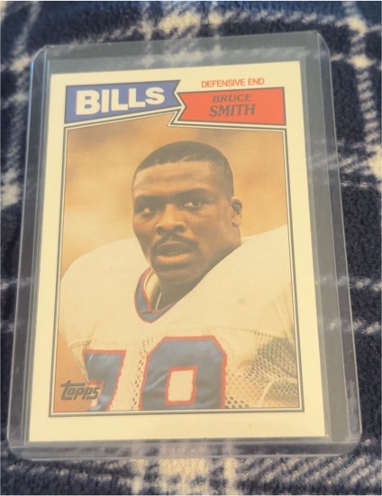 1987 Topps #369 Bruce Smith — front