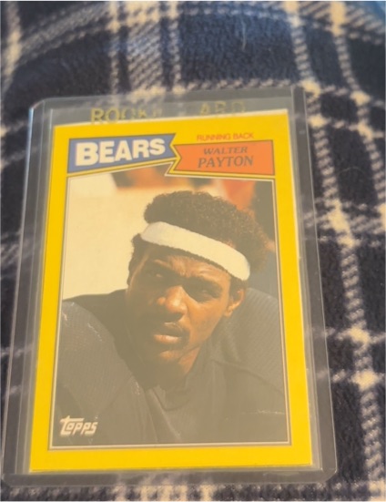 1987 Topps #52 Walter Payton — front