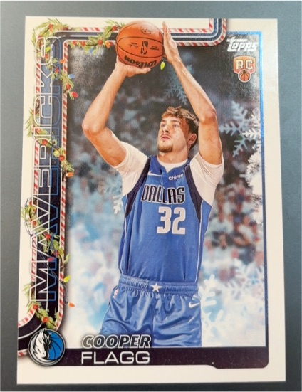 2025-26 Topps Holiday #H161 Cooper Flagg — front