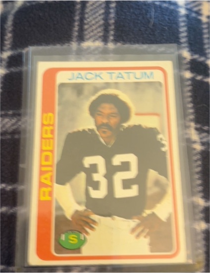 1978 Topps #28 Jack Tatum — front