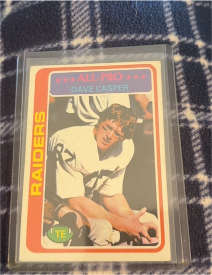 1978 Topps #50 Dave Casper — front