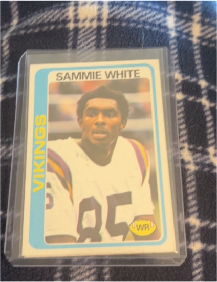 1978 Topps #30 Sammie White — front