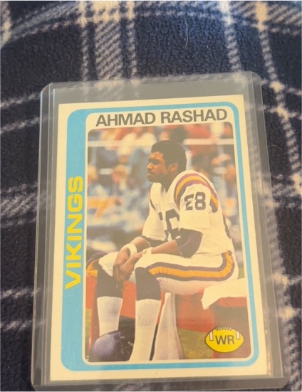 1978 Topps #125 Ahmad Rashad — front