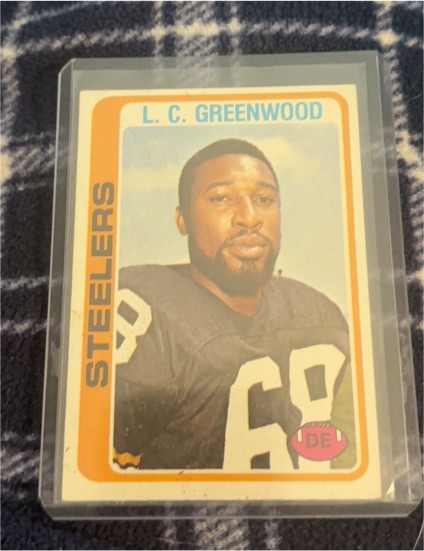 1978 Topps #145 L.C. Greenwood — front