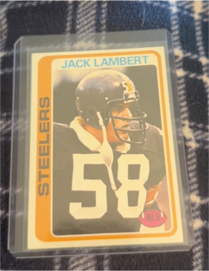 1978 Topps #165 Jack Lambert — front