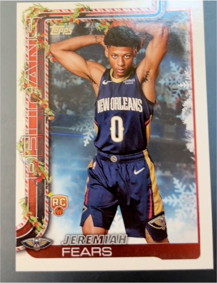 2025-26 Topps Holiday #H167 Jeremiah Fears — front