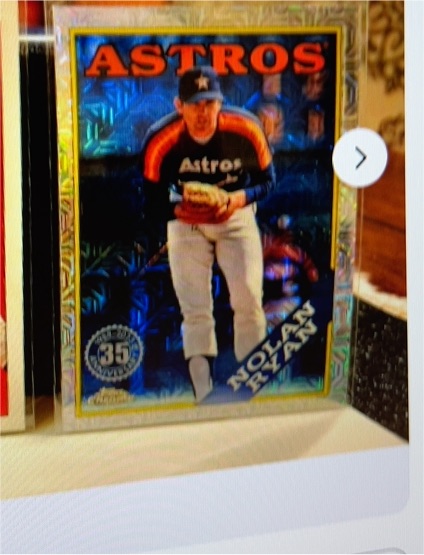 2023 Topps Series 1 1988 Topps Chrome Silver Pack #T88C-76 Nolan Ryan — front