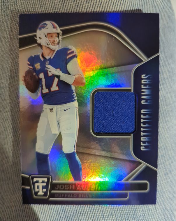 2024 Panini Totally Certified Certified Gamers #CG-JAN Josh Allen — front
