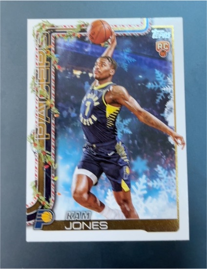 2025-26 Topps Holiday #H198 Kam Jones — front