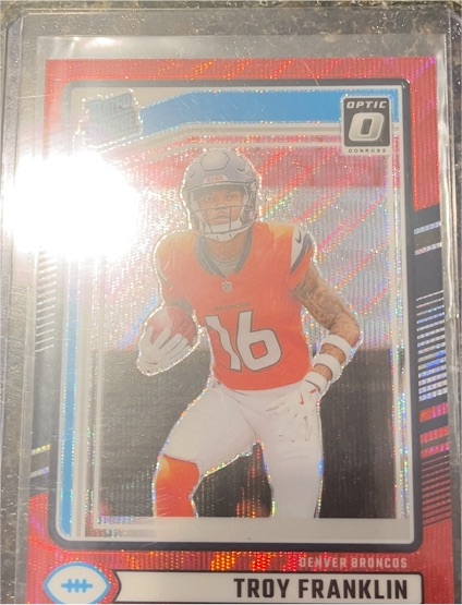 2024 Panini Donruss Optic #338 Troy Franklin — front