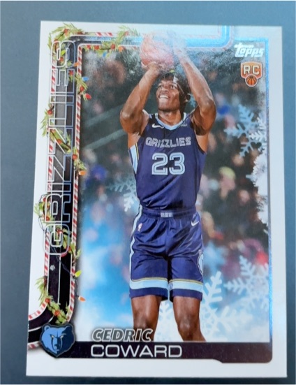 2025-26 Topps #211 Cedric Coward — front