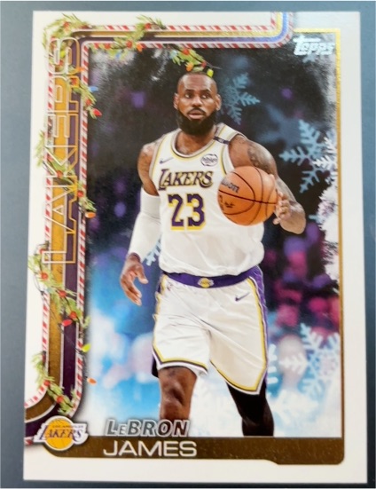 2025-26 Topps Holiday #H119 LeBron James — front
