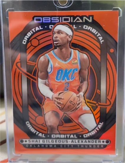 2024-25 Panini Obsidian Orbital # Shai Gilgeous-Alexander — front
