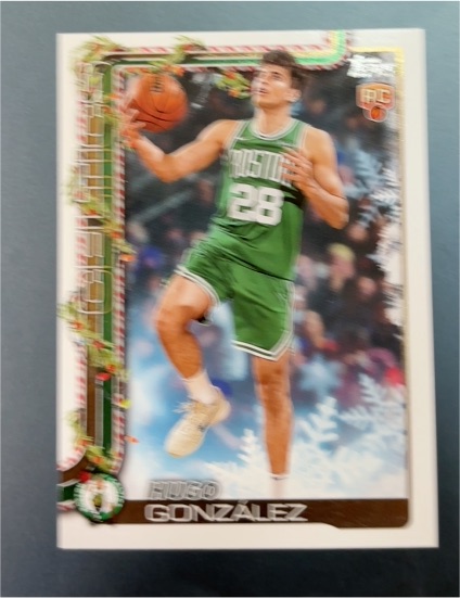 2025-26 Topps Holiday #H188 Hugo Gonzalez — front
