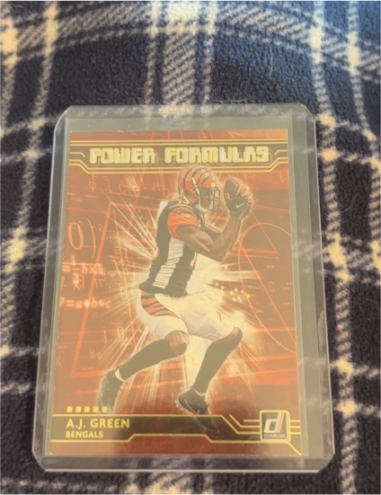 2020 Donruss Football #PF-AJG A.J. Green Power Formulas — front