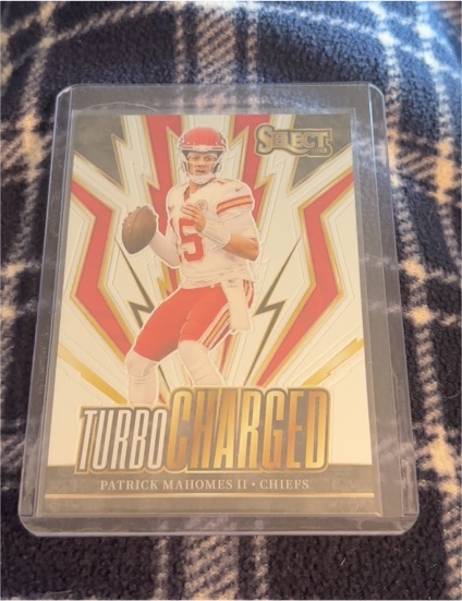 2023 Panini Select #TUR-PMA Patrick Mahomes II Turbo Charged — front