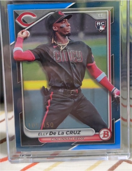 2024 Bowman #22 Elly De La Cruz — front